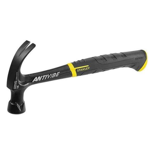 Stanley FatMax FMHT1-51275 klauwhamer anti vibratie - 450gr - kromme klauw (1-51-275) Stanley FatMax FMHT1-51275 klauwhamer anti vibratie - 450gr - kromme klauw (1-51-275)