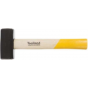 Toolland Vuisthamer 26 Cm Staal/hout Naturel/geel/zwart