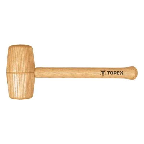 Topex Houten Hamer Rond 290x70mm Topex Houten Hamer Rond 290x70mm
