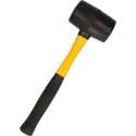 Rubberen hamer fiber steel 450 gram  - campinghamer / haring hamer