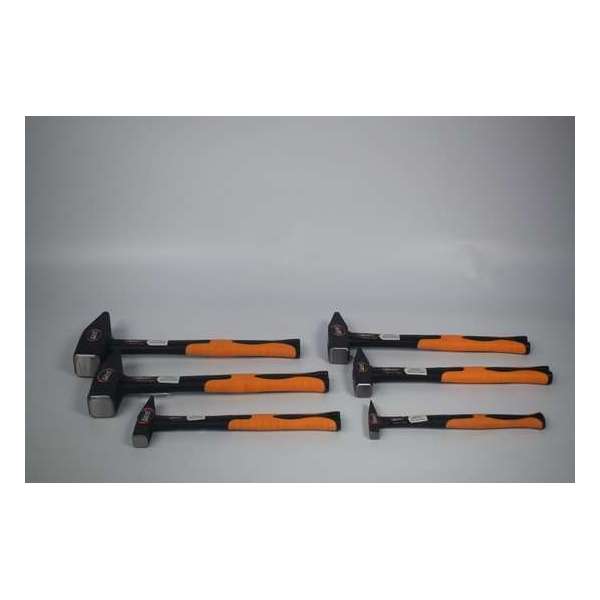 Big Leaf 6 delig Hamer set met Fibersteel Big Leaf 6 delig Hamer set met Fibersteel