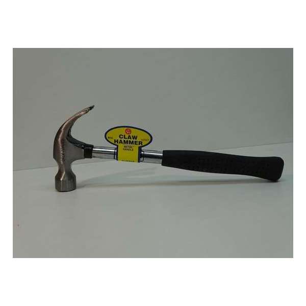 Klauwhamer met metalen handvat Klauwhamer met metalen handvat