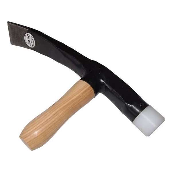 De Wit Straathamer 7cm met essen steel en nylon dop De Wit Straathamer 7cm met essen steel en nylon dop