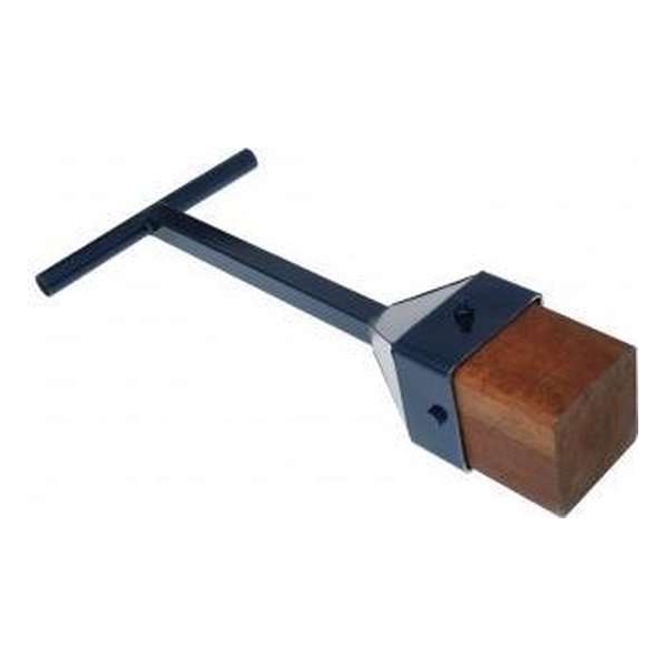 DeWit Tegelstamper - Vierkant - Houten Blok - Lengte: 840 mm DeWit Tegelstamper - Vierkant - Houten Blok - Lengte: 840 mm