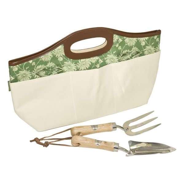 Laura Ashley tuin tas met gereedschap kimono dessin Laura Ashley tuin tas met gereedschap kimono dessin
