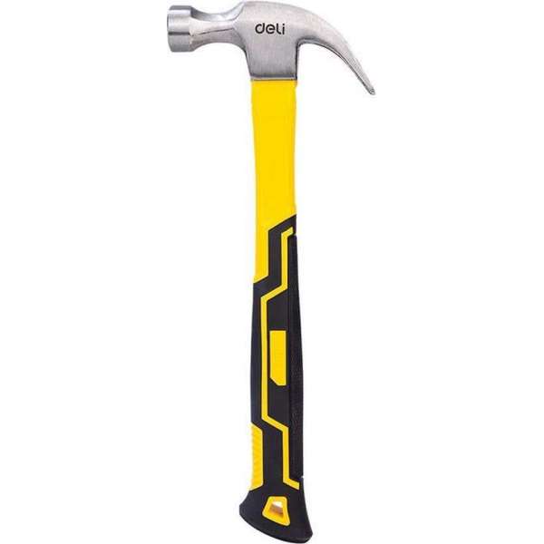 Klauwhamer 0,5kg Deli Tools EDL5002 (geel) Klauwhamer 0,5kg Deli Tools EDL5002 (geel)