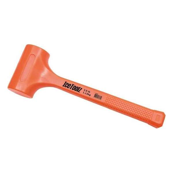 Icetoolz Kunststof Hamer Oranje 35,5 Cm 1100 Gram Oranje Icetoolz Kunststof Hamer Oranje 35,5 Cm 1100 Gram Oranje