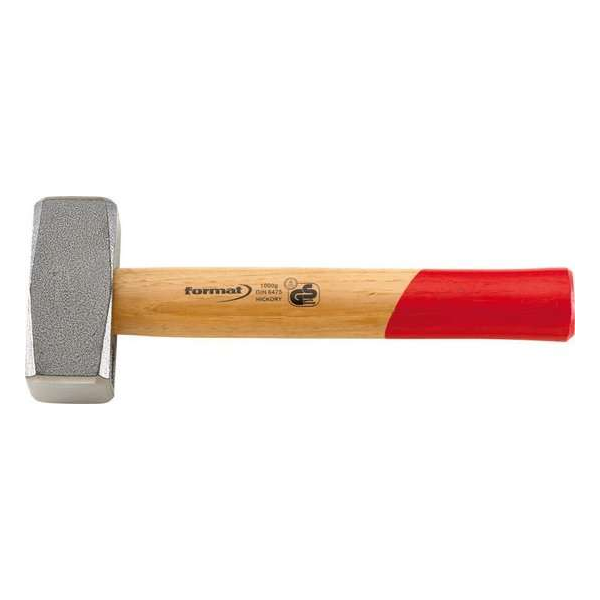 Vuisthamer met hickorysteel DIN 6475 2000 g FORMAT Vuisthamer met hickorysteel DIN 6475 2000 g FORMAT