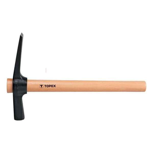 TOPEX metselaarshamer 700gr houten steel TOPEX metselaarshamer 700gr houten steel
