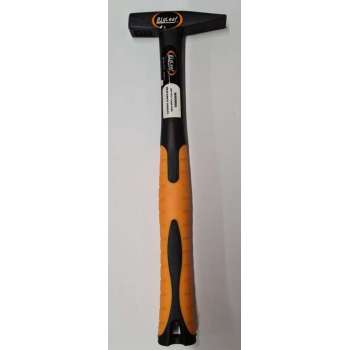 BS - Fiber Hamer zonder klauw - 100 GR - Soft grip hamer - Fiber steel