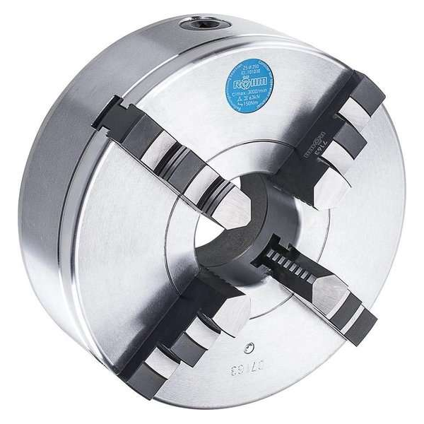 Klauwplaat ZS met 4 bekken Gietwerk DIN55027, KK5 200mm RÖHM Klauwplaat ZS met 4 bekken Gietwerk DIN55027, KK5 200mm RÖHM