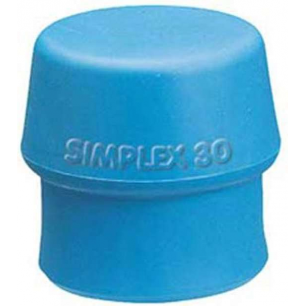Halder hamer vervangings kop, zacht, 40mm Halder hamer vervangings kop, zacht, 40mm