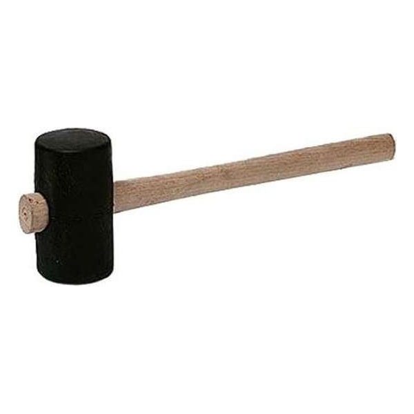 Rubber hamer nr. 3 75x130mm hard 90 shore Rubber hamer nr. 3 75x130mm hard 90 shore