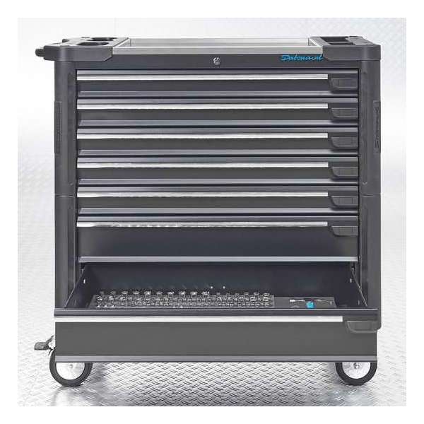 Datona® Gereedschapswagen tech-line 100 cm - Mat Zwart Datona® Gereedschapswagen tech-line 100 cm - Mat Zwart