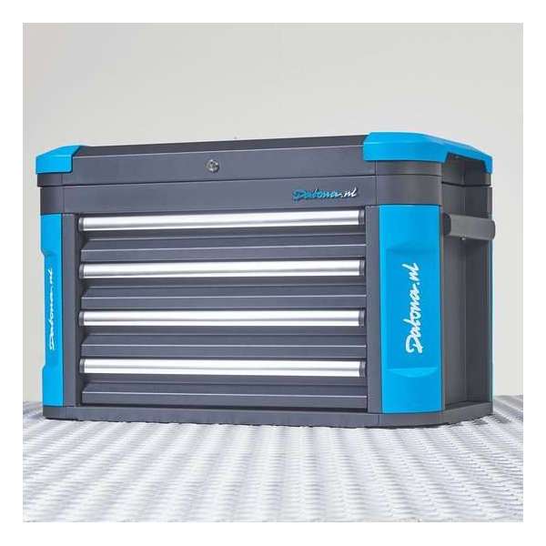 Datona® Gereedschapskist L - Premium serie - Mat Zwart Datona® Gereedschapskist L - Premium serie - Mat Zwart