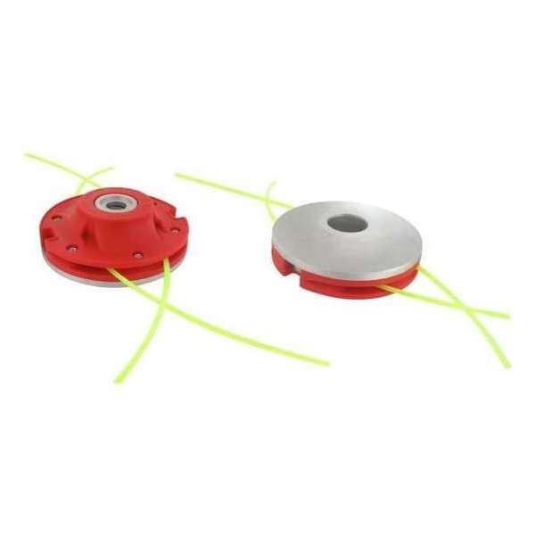 PRAKTISCHE TUIN Tweedraads universele nylon kop OZAKI - SNELHEID SF26 - Polyamide / aluminium PRAKTISCHE TUIN Tweedraads universele nylon kop OZAKI - SNELHEID SF26 - Polyamide / aluminium