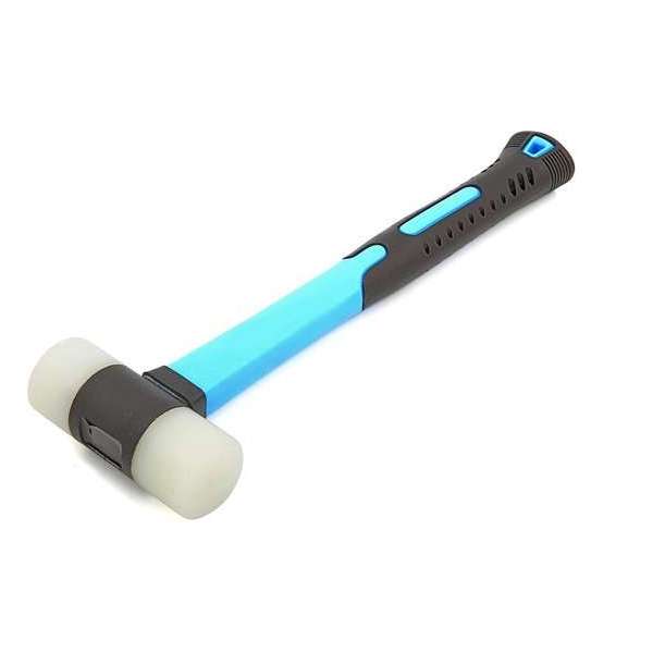 HBM 35 mm. Nylon Installatie Hamer met Anti Slip Fiberglas Steel HBM 35 mm. Nylon Installatie Hamer met Anti Slip Fiberglas Steel