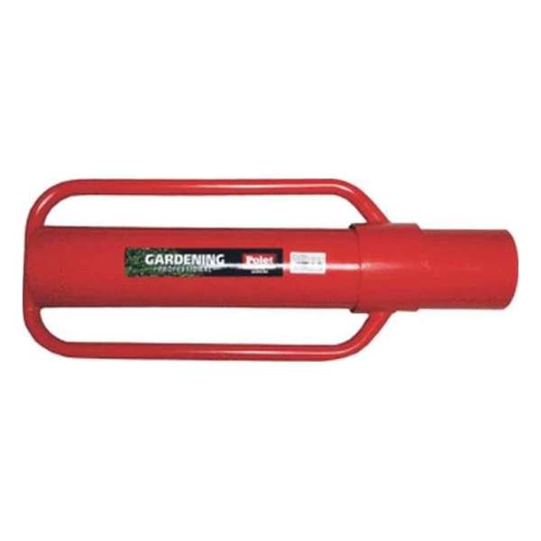 Polet Paalrammer - Staal - Rood - Diameter 120mm - 14 kg Polet Paalrammer - Staal - Rood - Diameter 120mm - 14 kg