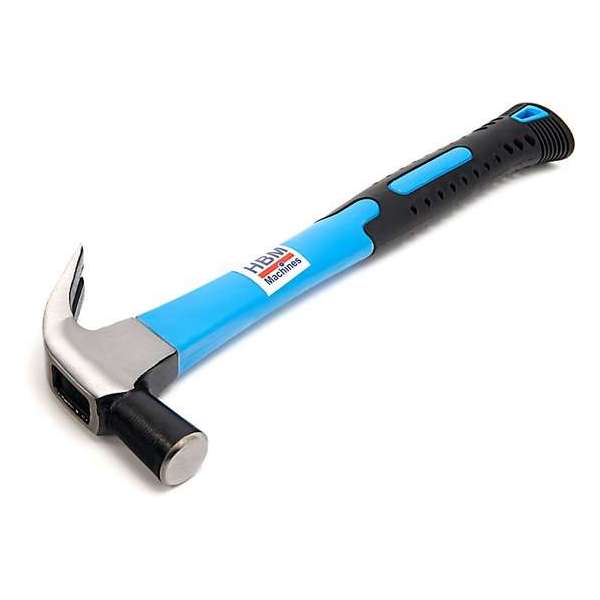 500 Gram Klauwhamer met Anti Slip Fiberglas Steel 500 Gram Klauwhamer met Anti Slip Fiberglas Steel