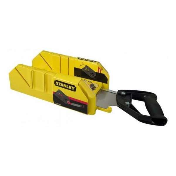 STANLEY Verstekbak met Kapzaag - 350 mmx 14x mmx 95 mm - Kunststof STANLEY Verstekbak met Kapzaag - 350 mmx 14x mmx 95 mm - Kunststof