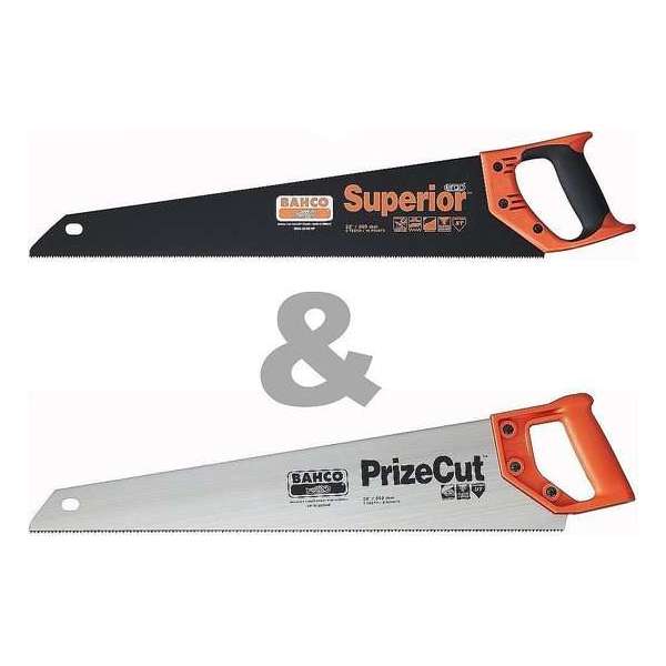 Bahco 2600-22-NP-22 SET Handzaag Superior 22 + NP 22 Bahco 2600-22-NP-22 SET Handzaag Superior 22 + NP 22