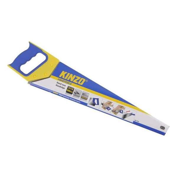 Handzaag Kinzo - 500mm - Geel/Blauw Handzaag Kinzo - 500mm - Geel/Blauw