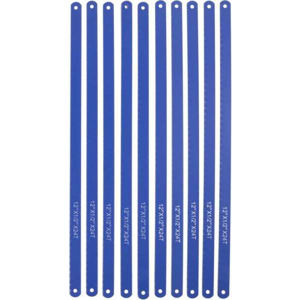 20x stuks reserve zaagbladen voor ijzerzaag - 30 cm - Ijzer/metaalzaag bladen - Klusbenodigdheden 20x stuks reserve zaagbladen voor ijzerzaag - 30 cm - Ijzer/metaalzaag bladen - Klusbenodigdheden
