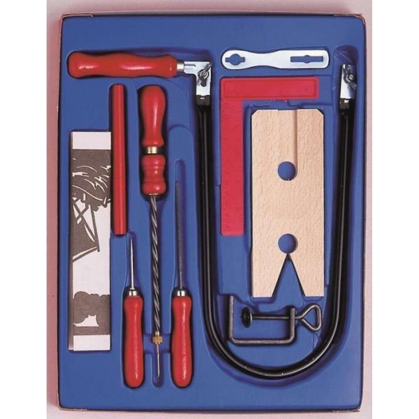 Figuurzaag set voor kinderen - Hobby/knutselbenodigdheden - Gereedschappen voor figuurzagen - Leren zagen Figuurzaag set voor kinderen - Hobby/knutselbenodigdheden - Gereedschappen voor figuurzagen - Leren zagen