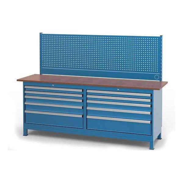 Huvema Werktafel BL 10D 2200x600x850 WB Huvema Werktafel BL 10D 2200x600x850 WB