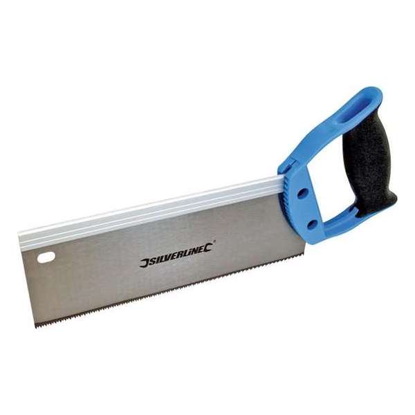 Silverline Kapzaag met geharde tanden 250 mm, 12 tpi Silverline Kapzaag met geharde tanden 250 mm, 12 tpi