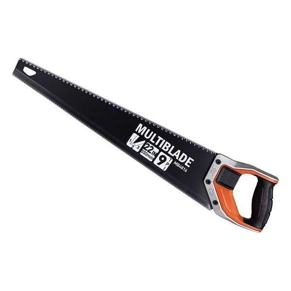 Multiblade MB4816 Handzaag 550MM, 9 TPI met teflon coating Multiblade MB4816 Handzaag 550MM, 9 TPI met teflon coating