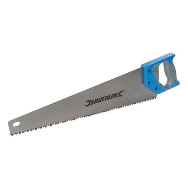 Silverline Handzaag 500 mm. - Tri-Cut Vertanding - 7 TPI Silverline Handzaag 500 mm. - Tri-Cut Vertanding - 7 TPI