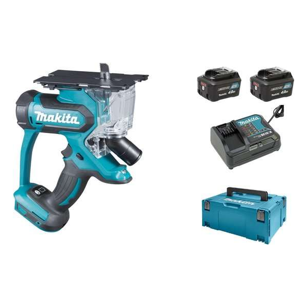 Makita SD100DSMJ 10.8V Li-ion Accu Gipszaag body (2x 4.0Ah accu) in Mbox Makita SD100DSMJ 10.8V Li-ion Accu Gipszaag body (2x 4.0Ah accu) in Mbox