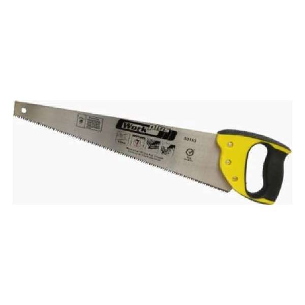 Handzaag 550 mm - Hardpoint - Met ergonomische rubber handgreep Handzaag 550 mm - Hardpoint - Met ergonomische rubber handgreep