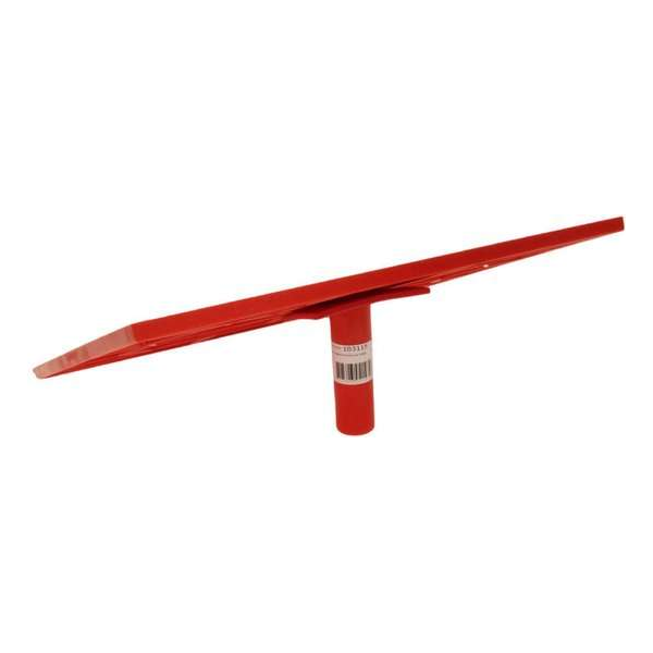 HASSAN Spaarbord Schuine Greep -kunstof- rood HASSAN Spaarbord Schuine Greep -kunstof- rood