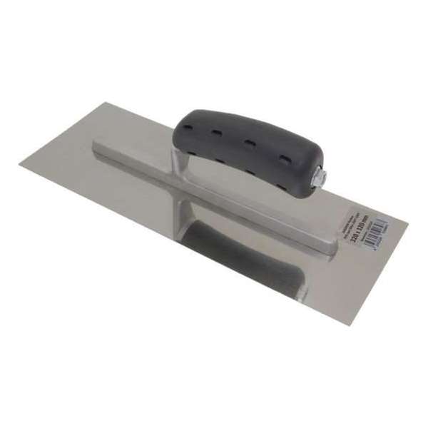 Nela - Pro line - spaan- RVS - 320 x 120 mm -voor stucwerk - met softgrip Nela - Pro line - spaan- RVS - 320 x 120 mm -voor stucwerk - met softgrip