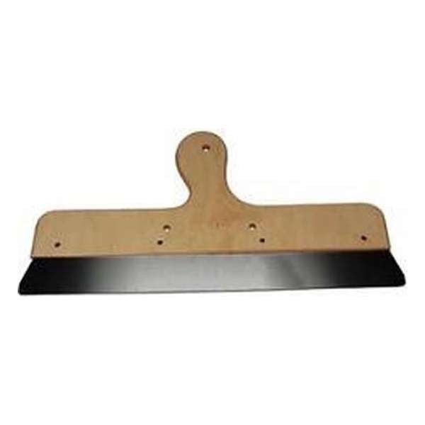 Toolland Decorateursmes 250 Mm Rvs/hout Naturel Toolland Decorateursmes 250 Mm Rvs/hout Naturel