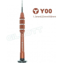 Tri Wing Y00 1.5Mm Schroevendraaier Tool Voor Nintendo Gba Sp/Gbm/Ds Lite/Schakelaar Joycon/schakelaar Lite/Nieuwe 2DS Ll