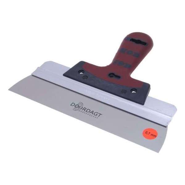 Doordagt Spackmes RVS - 25 cm - met softgrip - 0,7 mm ! Doordagt Spackmes RVS - 25 cm - met softgrip - 0,7 mm !