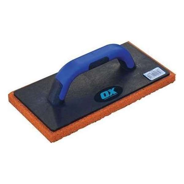 OX Pro Schuurspons rood medium, softgrip 280x140mm OX Pro Schuurspons rood medium, softgrip 280x140mm