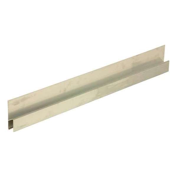 Super Prof wandrij alu h-Profiel lengte 1000mm Super Prof wandrij alu h-Profiel lengte 1000mm