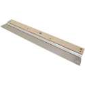 Gipsmes - Spackmes  RVS 0.7 mm - lengte 60 cm - met houten handgreep