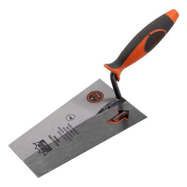 Professionele metsel troffel carbonstaal! 18cm met Progripp Handvat Professionele metsel troffel carbonstaal! 18cm met Progripp Handvat