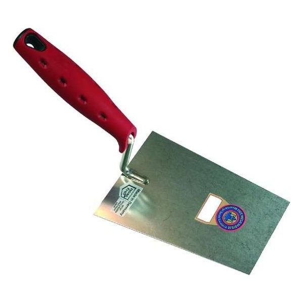 Het Melkmeisje 610180 Stukadoorstroffel - Recht - Softgrip - RVS - 180mm Het Melkmeisje 610180 Stukadoorstroffel - Recht - Softgrip - RVS - 180mm