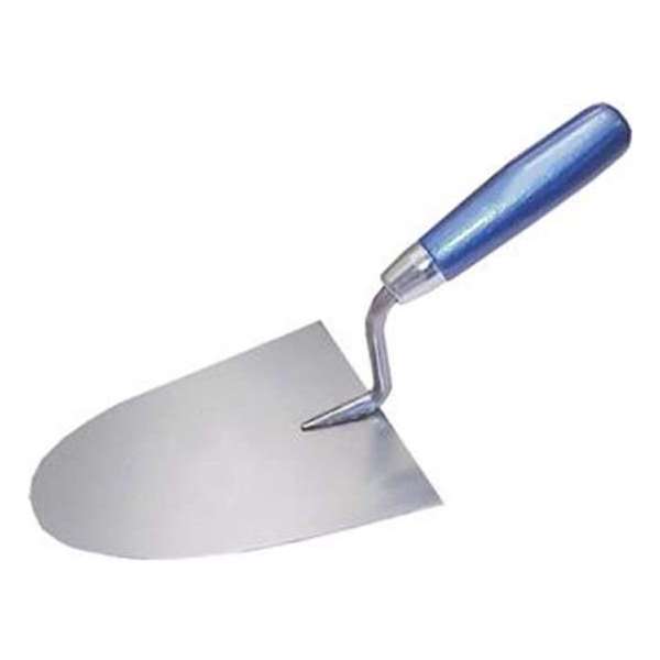 Tegeltroffel voor linkshandigen – Houten handvat – RVS – 180mm Tegeltroffel voor linkshandigen – Houten handvat – RVS – 180mm