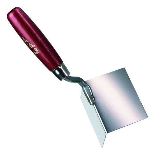 Metselmeisje Buitenhoektroffel uitwendig RVS 80 x 60 x 60mm Metselmeisje Buitenhoektroffel uitwendig RVS 80 x 60 x 60mm