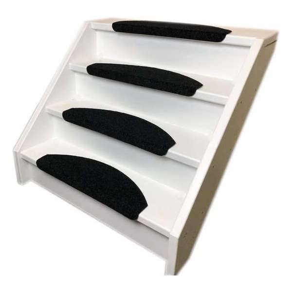 Trapmatten 13x Solid Zwart 56x17x3,5cm Trapmatten 13x Solid Zwart 56x17x3,5cm
