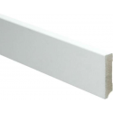 Hoge plinten - MDF - Moderne plint 70x18 mm - Grijs - Voorgelakt - RAL 7016 - Per stuk 2,4m