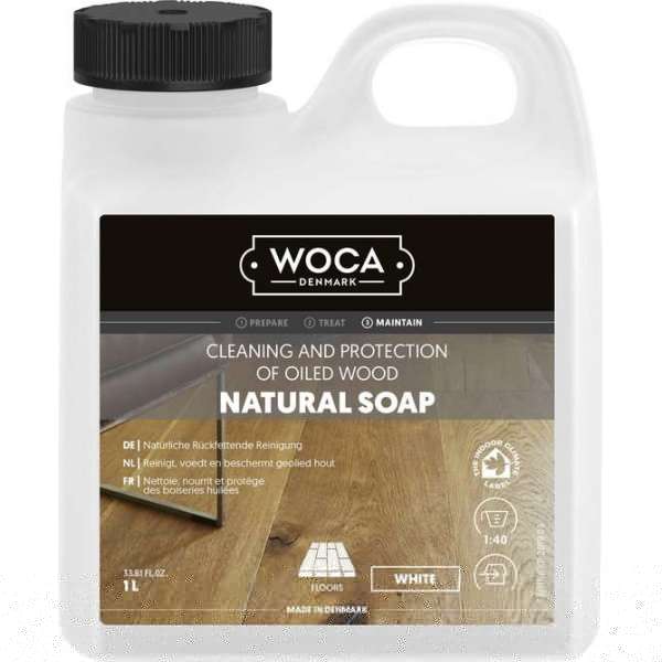 Woca Natuurzeep Wit - 1 liter Woca Natuurzeep Wit - 1 liter