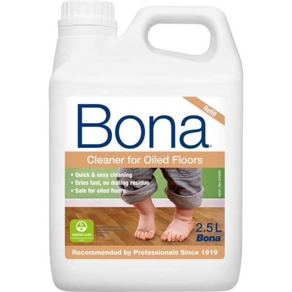Bona Houten Vloer Reiniger Olie Navulling - 2,5 liter Bona Houten Vloer Reiniger Olie Navulling - 2,5 liter